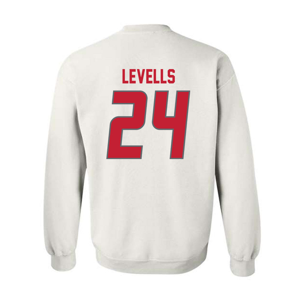 New Mexico - NCAA Football : Bear Levells - Classic Shersey Crewneck Sweatshirt-1