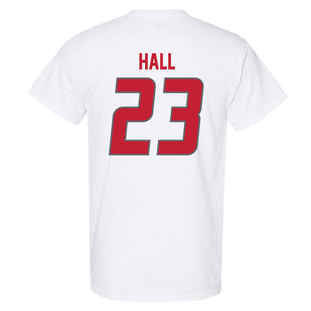 New Mexico - NCAA Men's Basketball : Jake Hall - Classic Shersey T-Shirt-1