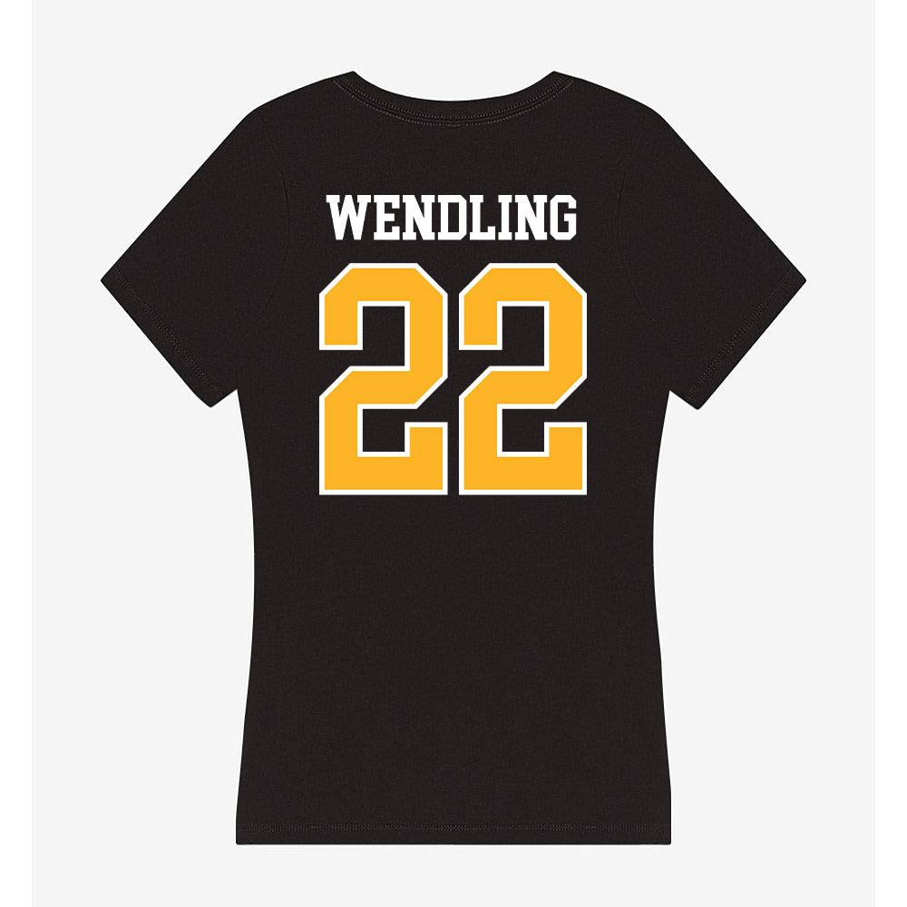 MCLA - NCAA Baseball : Chase Wendling - Women's V-Neck T-Shirt-1