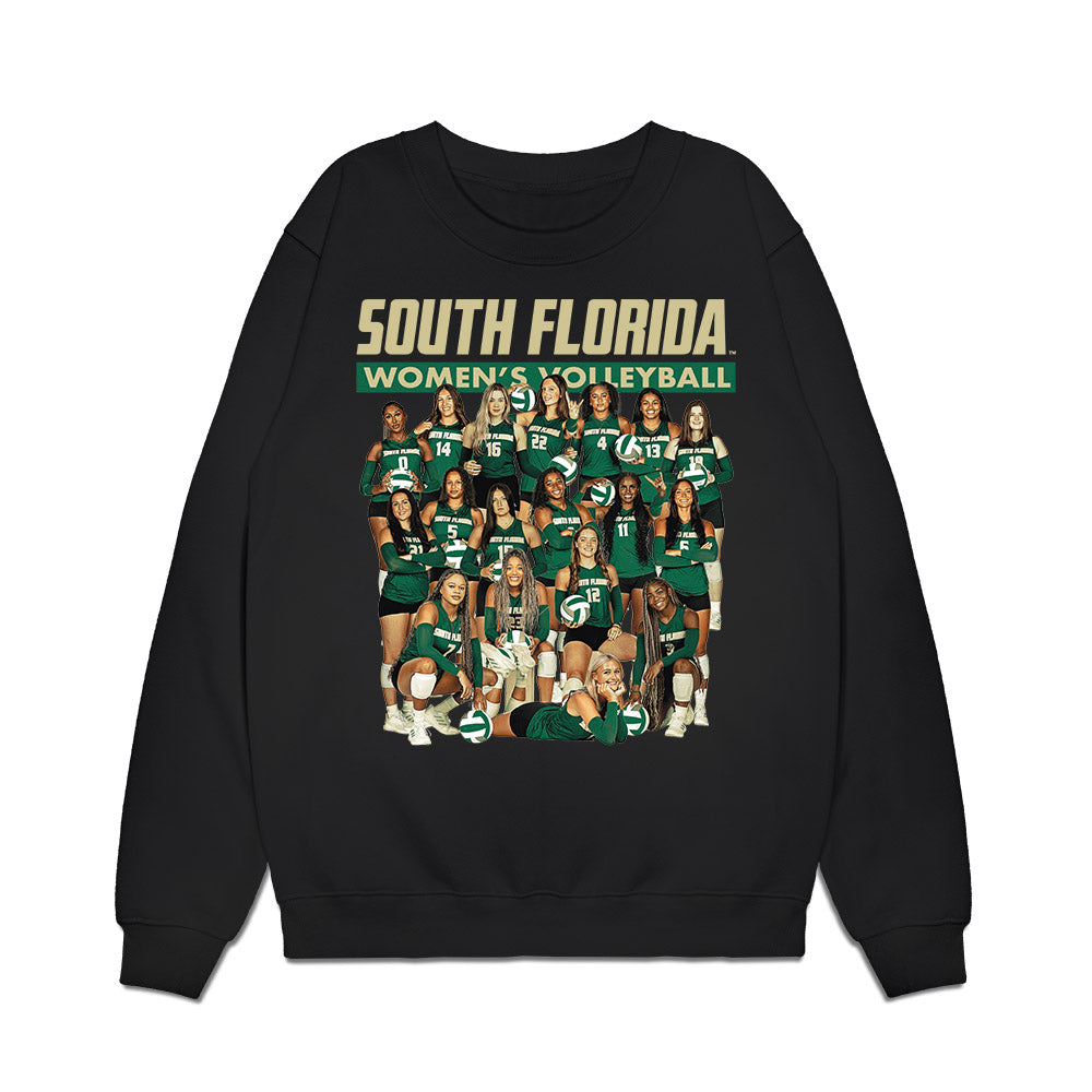 USF - NCAA Women's Volleyball : - Premium Crewneck Sweatshirt-0