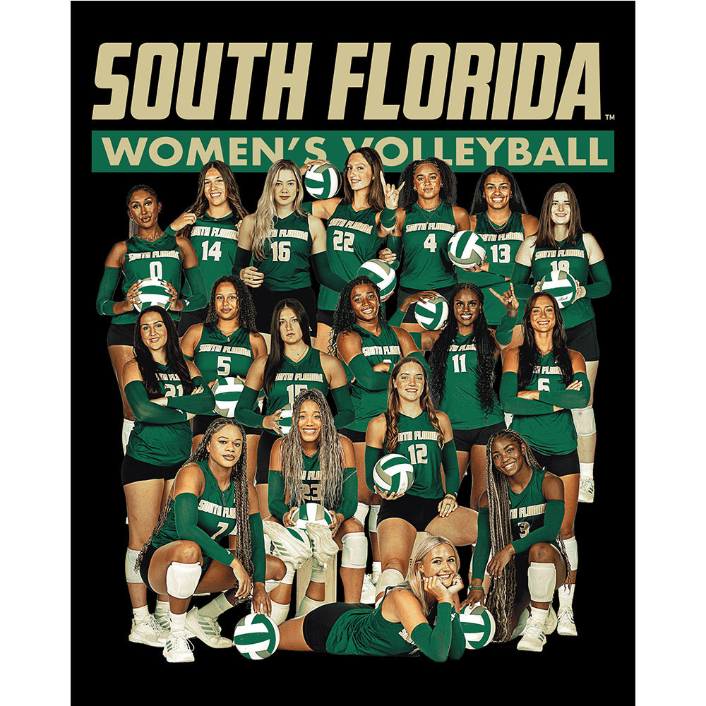 USF - NCAA Women's Volleyball : - Poster 8x10-0