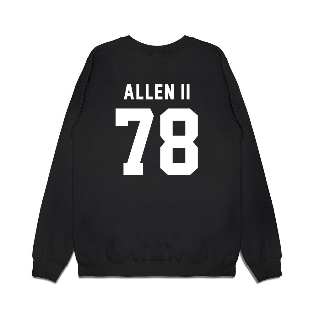 Delaware - NCAA Football : Bentley Allen II - Sports Shersey Premium Crewneck Sweatshirt-1