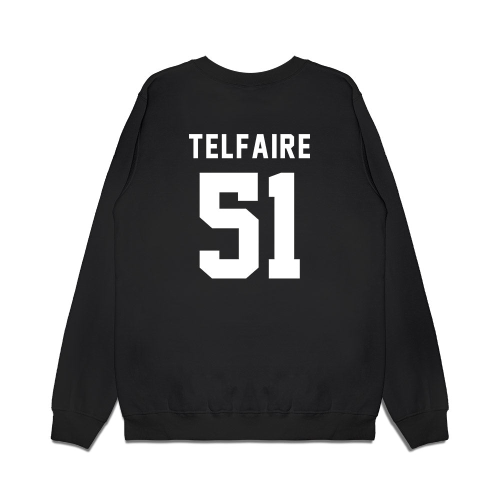 Delaware - NCAA Football : Chandler Telfaire - Sports Shersey Premium Crewneck Sweatshirt-1