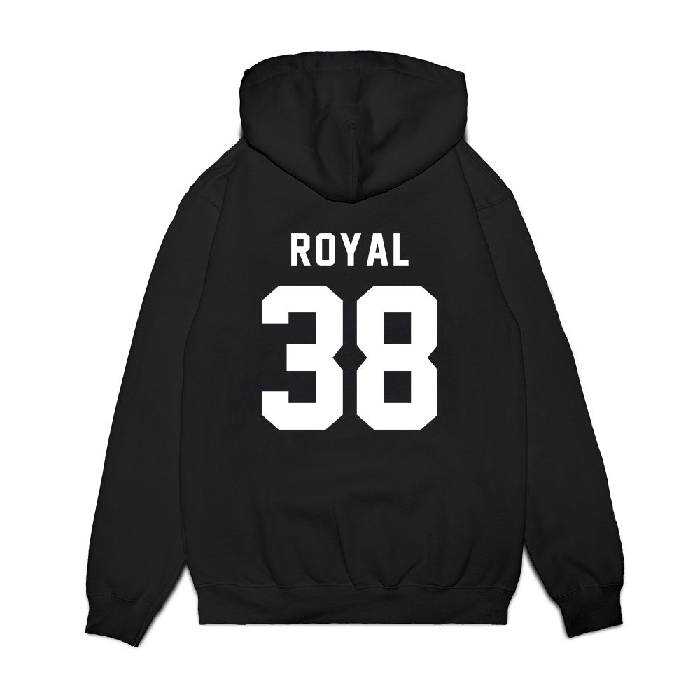 Delaware - NCAA Football : Kingsley Royal - Sports Shersey Premium Hooded Sweatshirt-1
