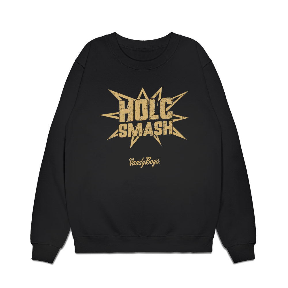 Vanderbilt - NCAA Baseball : Braden Holcomb - HOLC SMASH v2 Premium Crewneck Sweatshirt-0