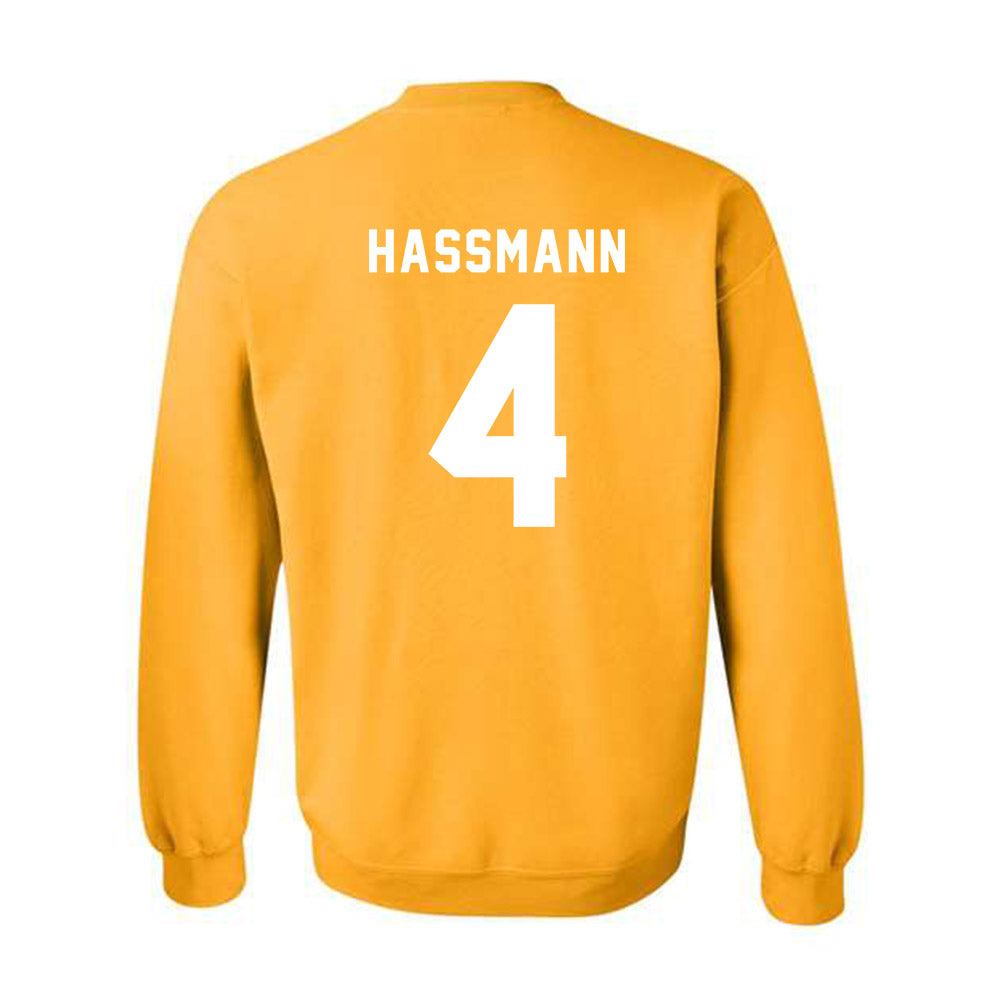 Idaho - NCAA Women's Basketball : Hope Hassmann - VANDALS Crewneck Sweatshirt-1