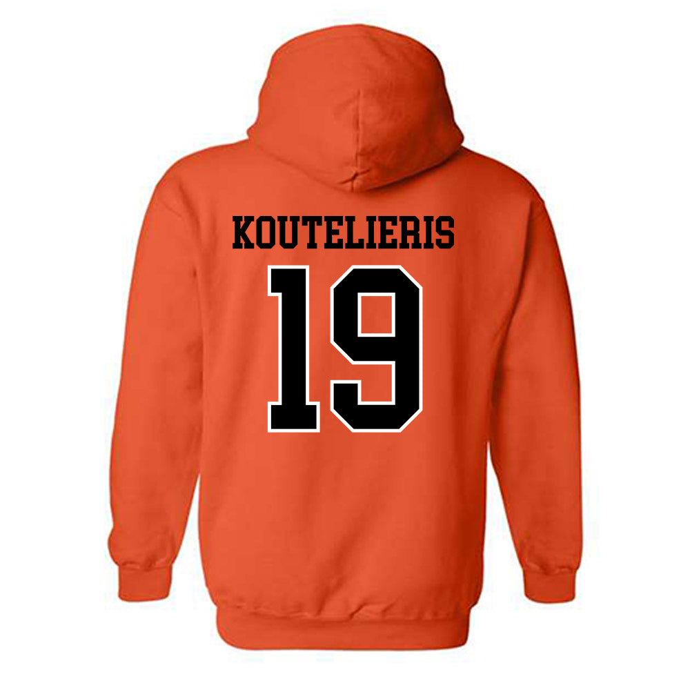 Oregon State - NCAA Men's Soccer : John Koutelieris - Classic Shersey Hooded Sweatshirt-1