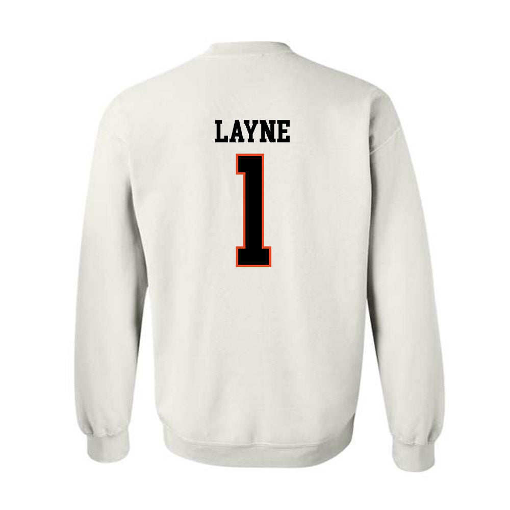 Oregon State - NCAA Football : Dylan Layne - Classic Shersey Crewneck Sweatshirt-1