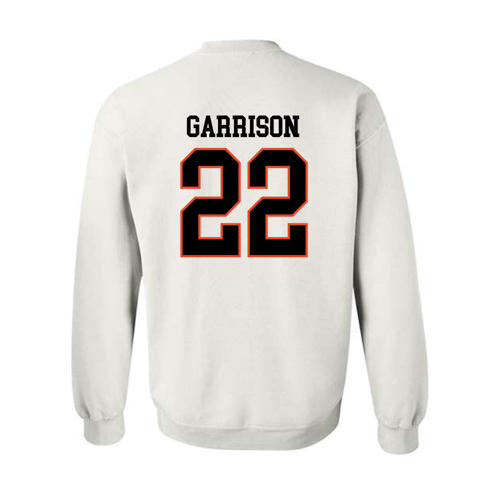 Oregon State - NCAA Football : Tre Garrison - Classic Shersey Crewneck Sweatshirt-1