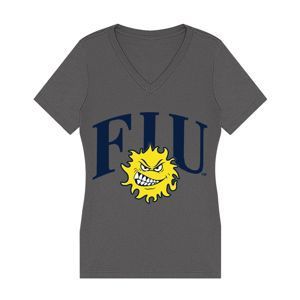 FIU - NCAA Football : Sunblazers v2 Women's V-Neck T-Shirt-0