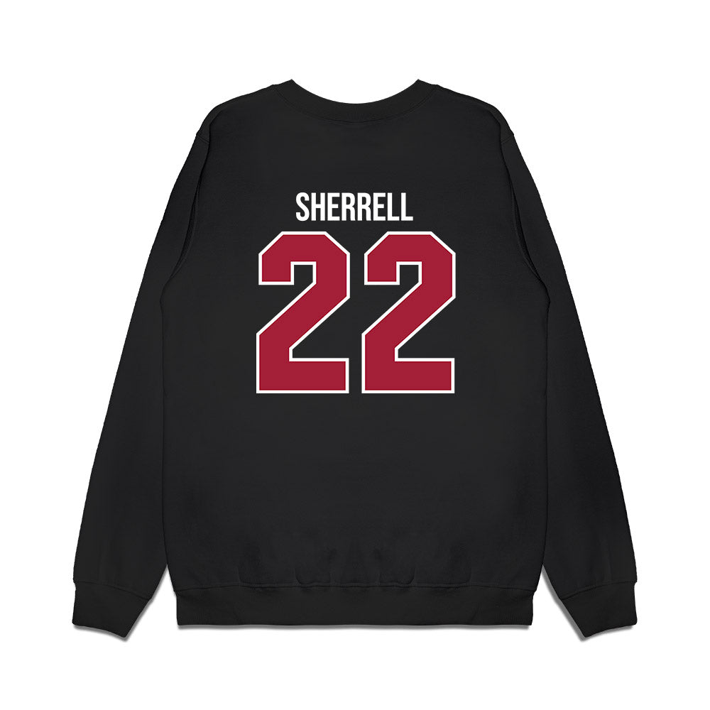 Alabama - NCAA Men's Basketball : Aiden Sherrell - Crimson Tide Shersey Premium Crewneck Sweatshirt-1