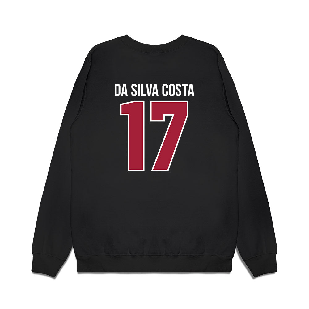 Alabama - NCAA Women's Basketball : Lourdes Da Silva Costa - Crimson Tide Shersey Premium Crewneck Sweatshirt-1