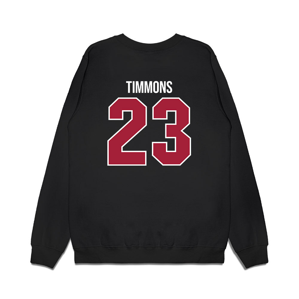 Alabama - NCAA Women's Basketball : Jessica Timmons - Crimson Tide Shersey Premium Crewneck Sweatshirt-1