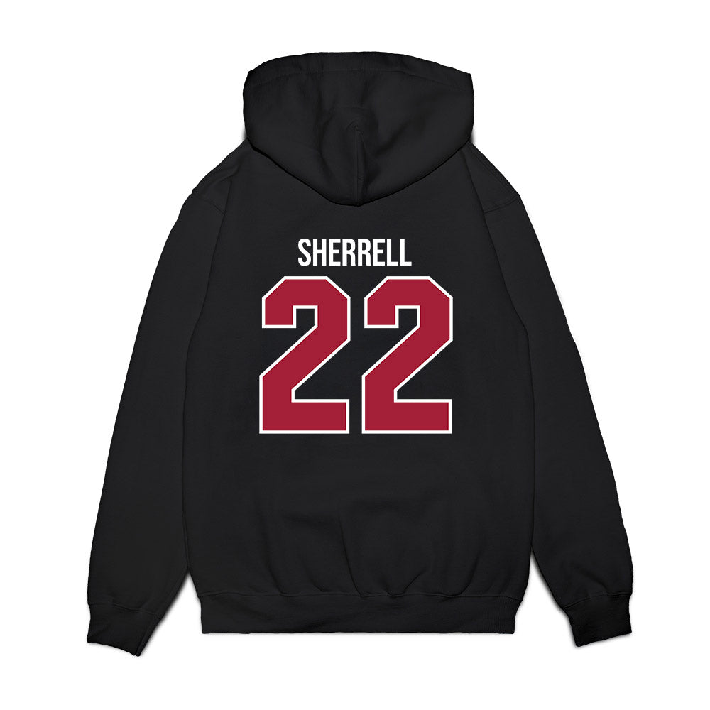 Alabama - NCAA Men's Basketball : Aiden Sherrell - Crimson Tide Shersey Premium Hooded Sweatshirt-1