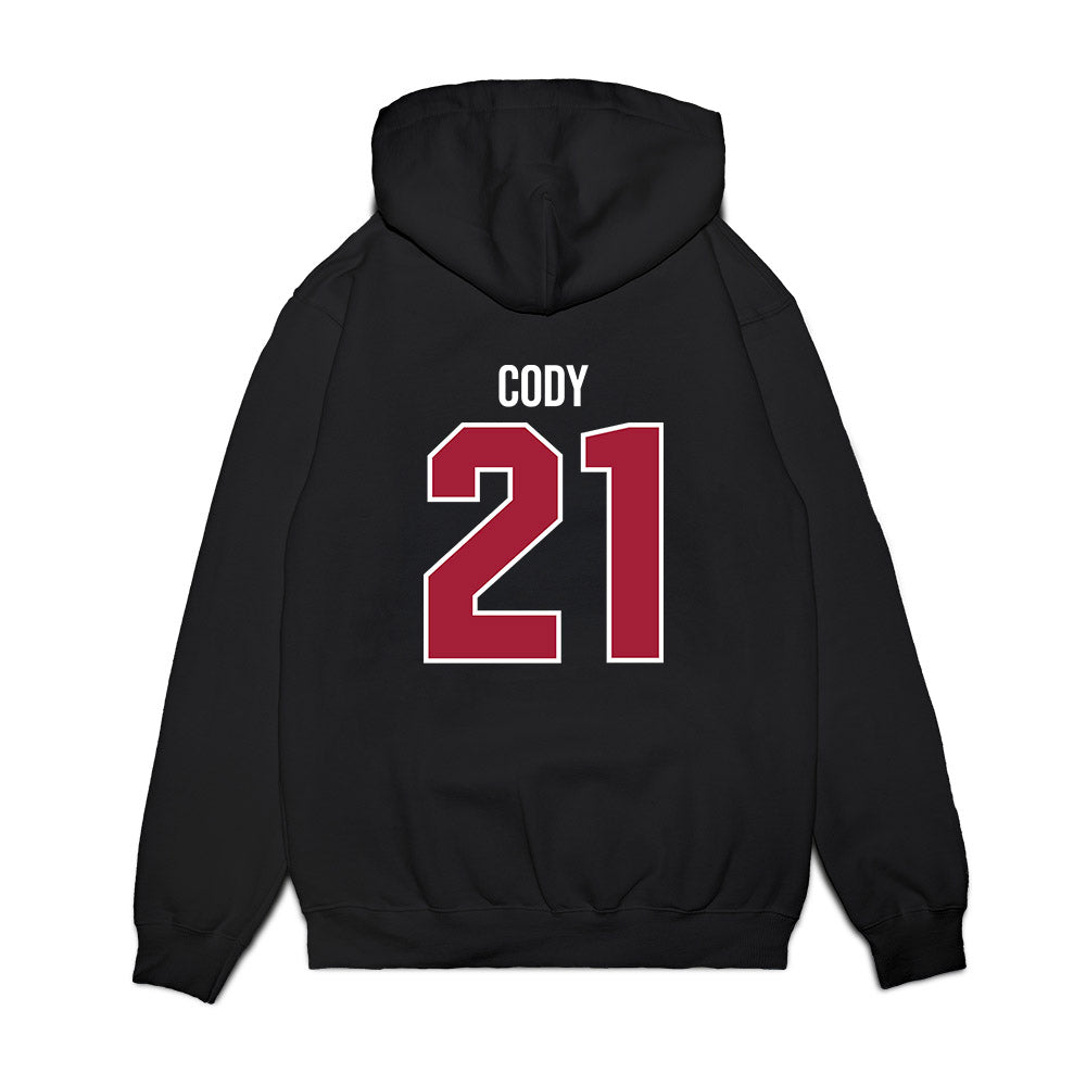Alabama - NCAA Women's Basketball : Essence Cody - Crimson Tide Shersey Premium Hooded Sweatshirt-1