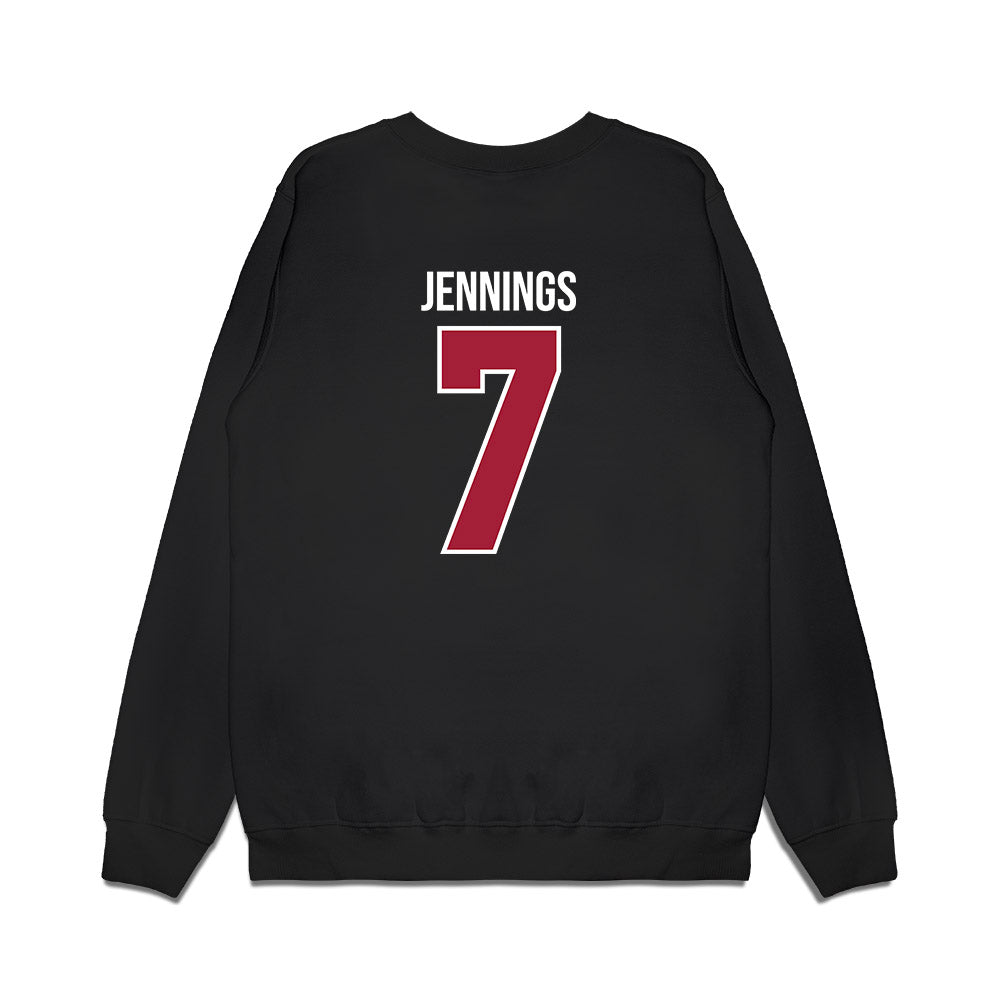 Alabama - NCAA Women's Basketball : Waiata Jennings - Crimson Tide Shersey Premium Crewneck Sweatshirt-1