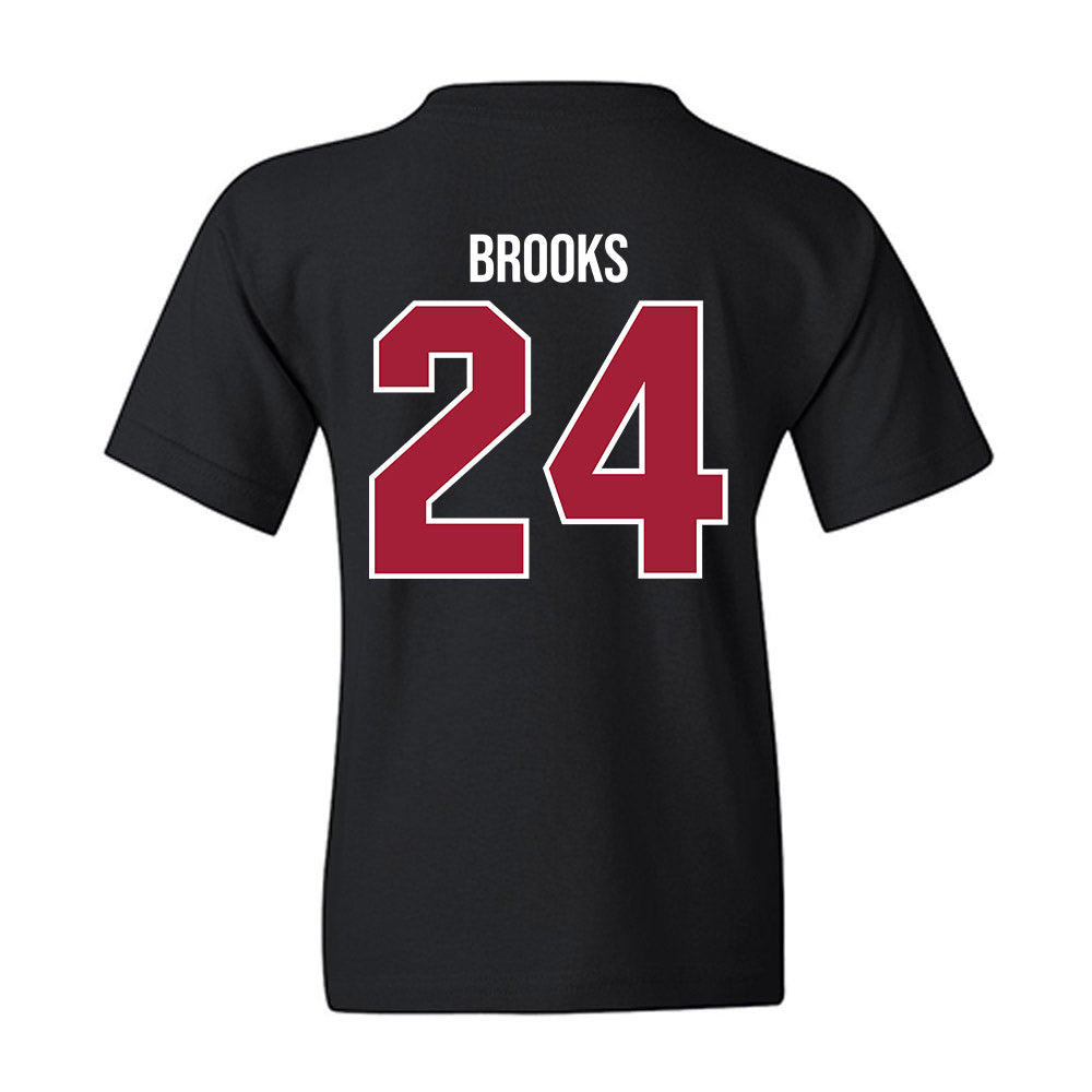 Alabama - NCAA Women's Basketball : Leah Brooks - Crimson Tide Shersey Youth T-Shirt-1