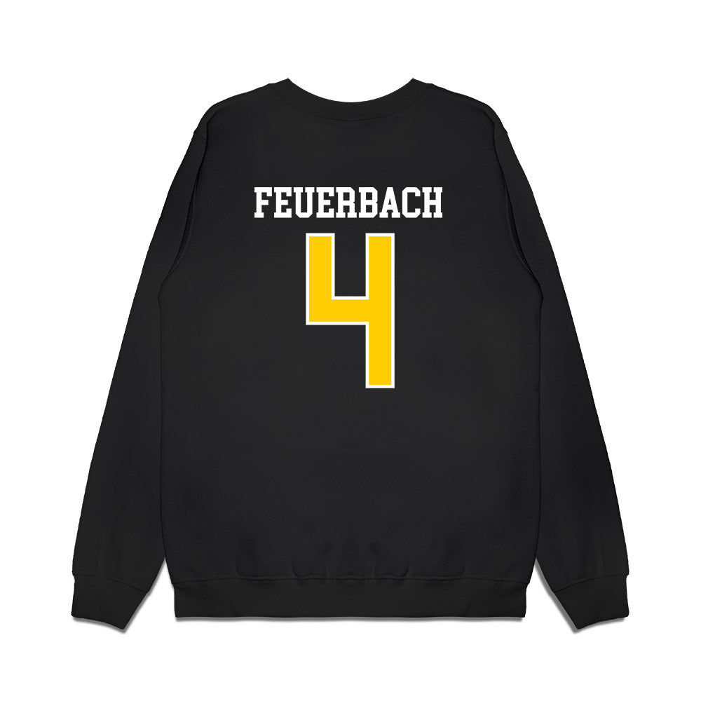 Iowa - NCAA Women's Basketball : Kylie Feuerbach - Hawkeyes Sherseys Premium Crewneck Sweatshirt-1
