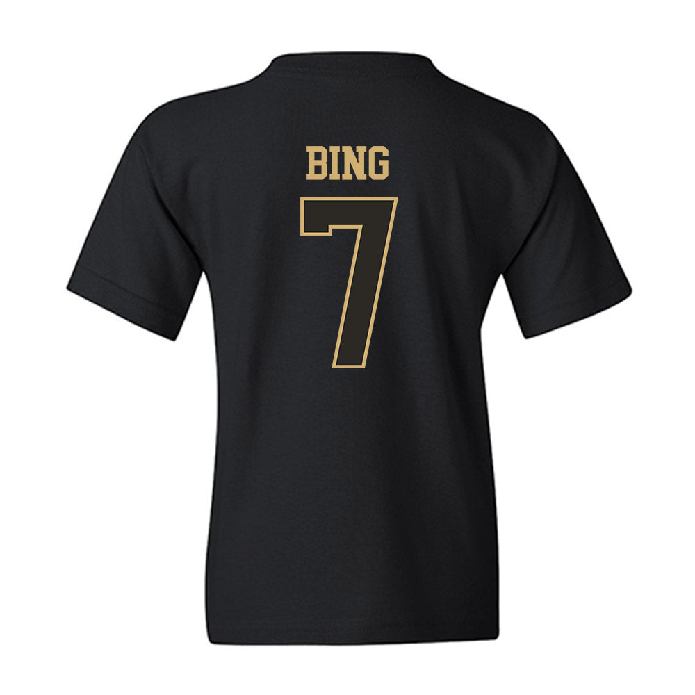 Vanderbilt - NCAA Men's Basketball : Chandler Bing - Commodores Shersey Youth T-Shirt-1