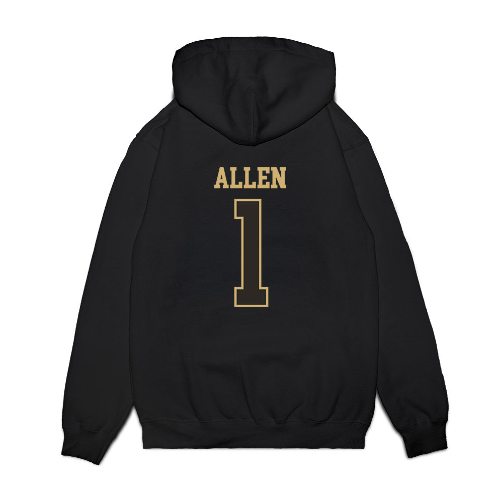 Vanderbilt - NCAA Men's Basketball : Baylor Allen - Commodores Shersey Premium Hooded Sweatshirt-1