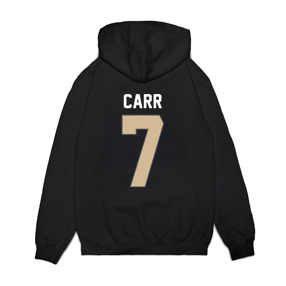 Wake Forest - NCAA Men's Basketball : Isaac Carr - Vintage Basketball Premium Hooded Sweatshirt-1