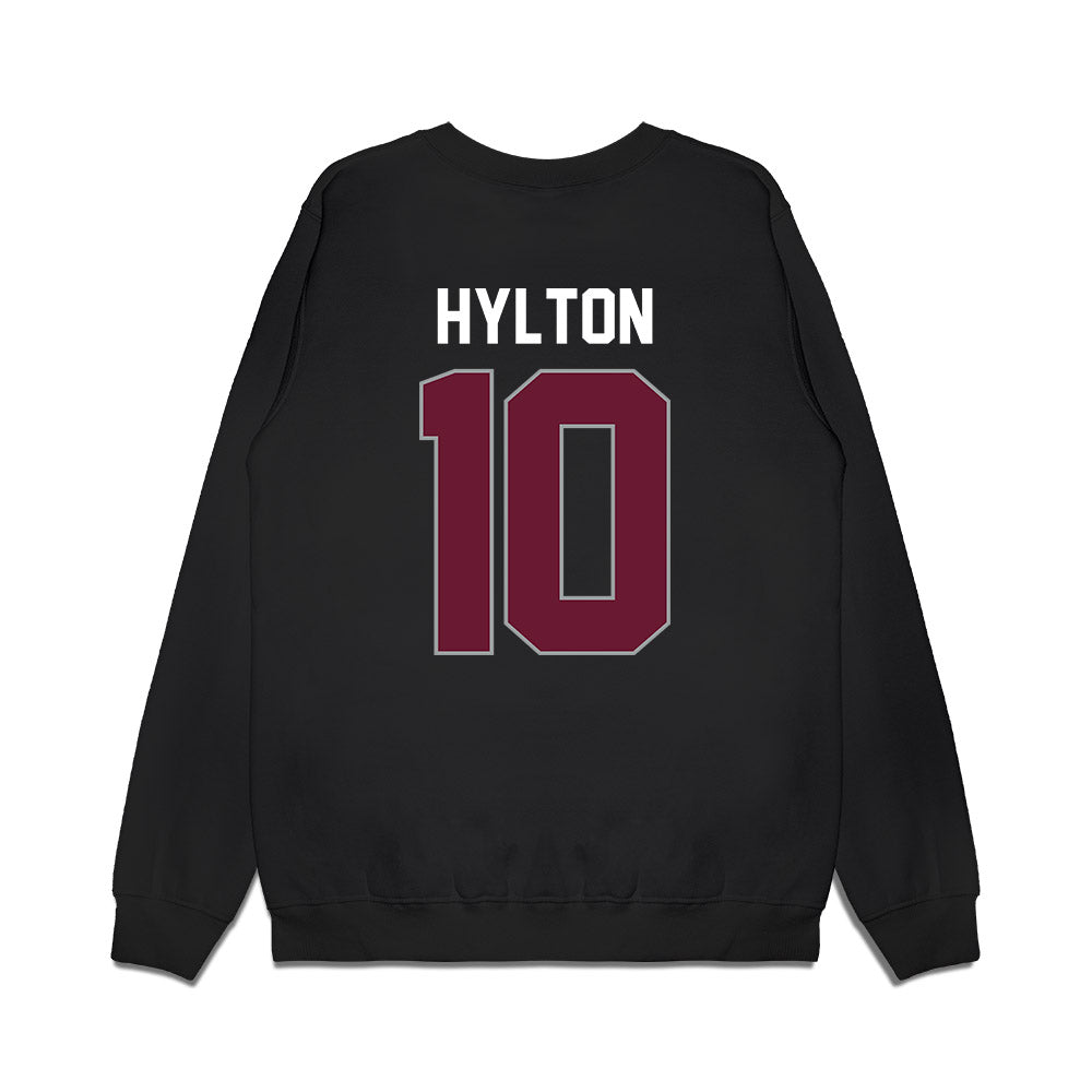Texas A&M - NCAA Women's Basketball : Lemyah Hylton - Vintage Shersey Premium Crewneck Sweatshirt-1