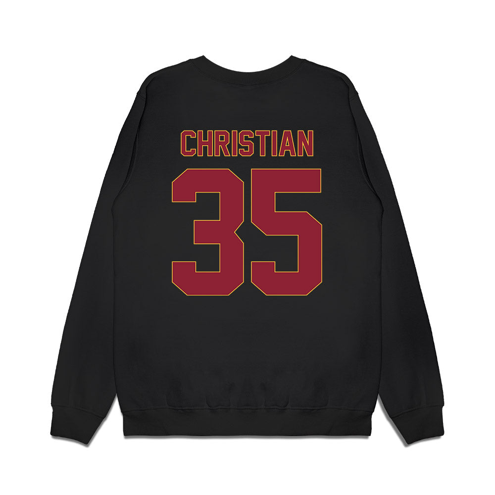Minnesota - NCAA Women's Basketball : Makena Christian - Golden Gophers Premium Crewneck Sweatshirt-1
