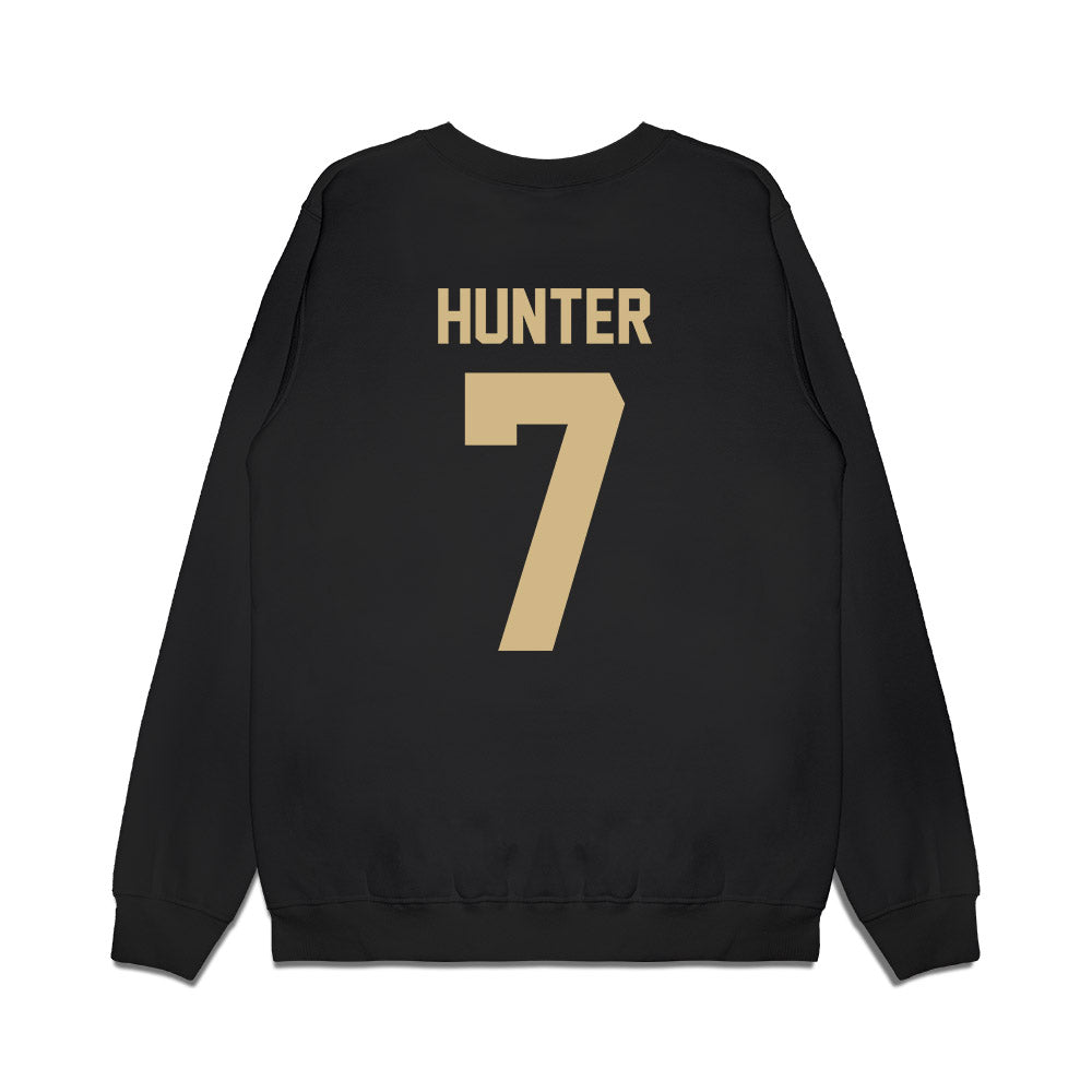 Purdue - NCAA Women's Basketball : Kyndall Hunter - Vintage Basketball Premium Crewneck Sweatshirt-1