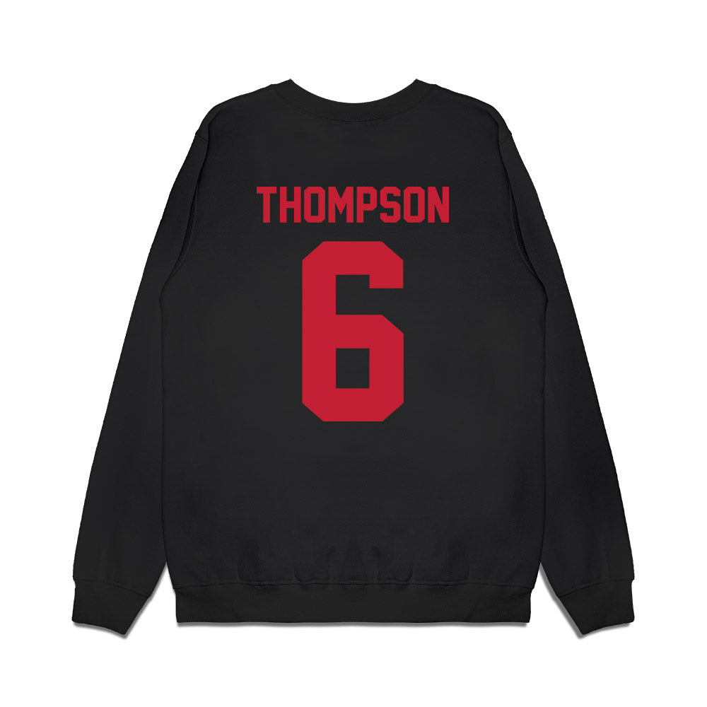 Ohio State - NCAA Men's Basketball : Anthony Thompson - Vintage Basketball Premium Crewneck Sweatshirt-1