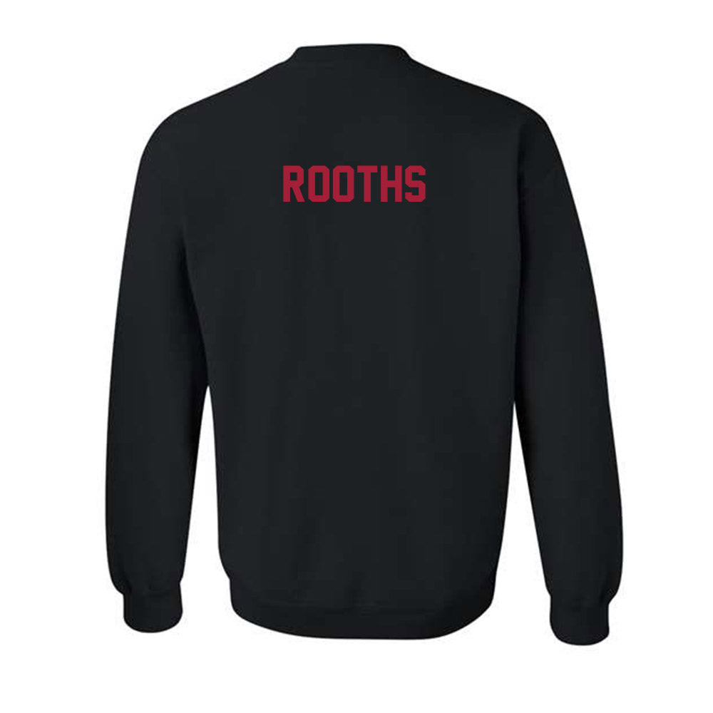 Oklahoma - NCAA Men's Basketball : Khani Rooths - Sports Shersey Crewneck Sweatshirt-1