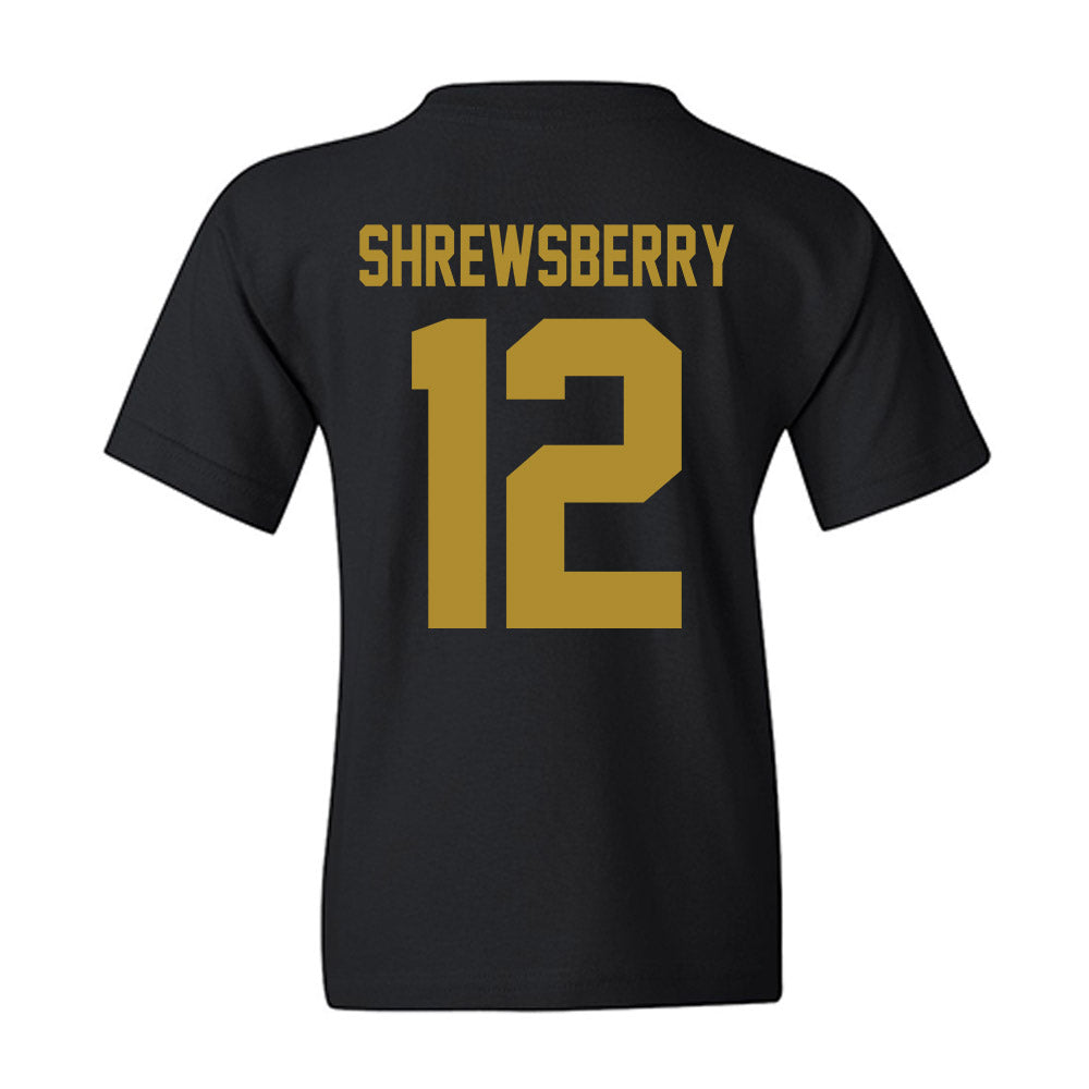 Notre Dame - NCAA Men's Basketball : Nick Shrewsberry - Vintage Shersey Youth T-Shirt-1