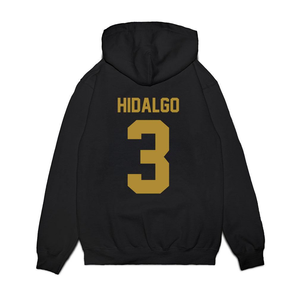 Notre Dame - NCAA Women's Basketball : Hannah Hidalgo - Vintage Shersey Premium Hooded Sweatshirt-1