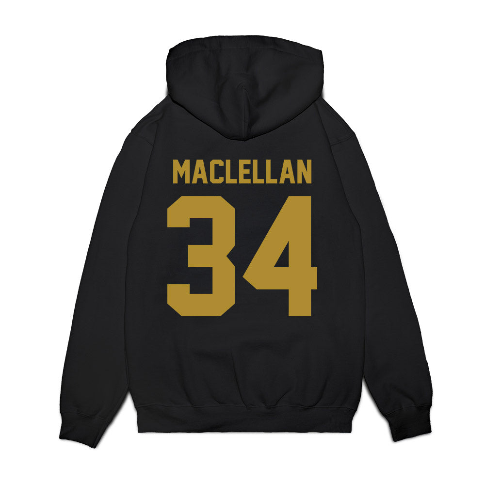 Notre Dame - NCAA Men's Basketball : Matthew MacLellan - Vintage Shersey Premium Hooded Sweatshirt-1