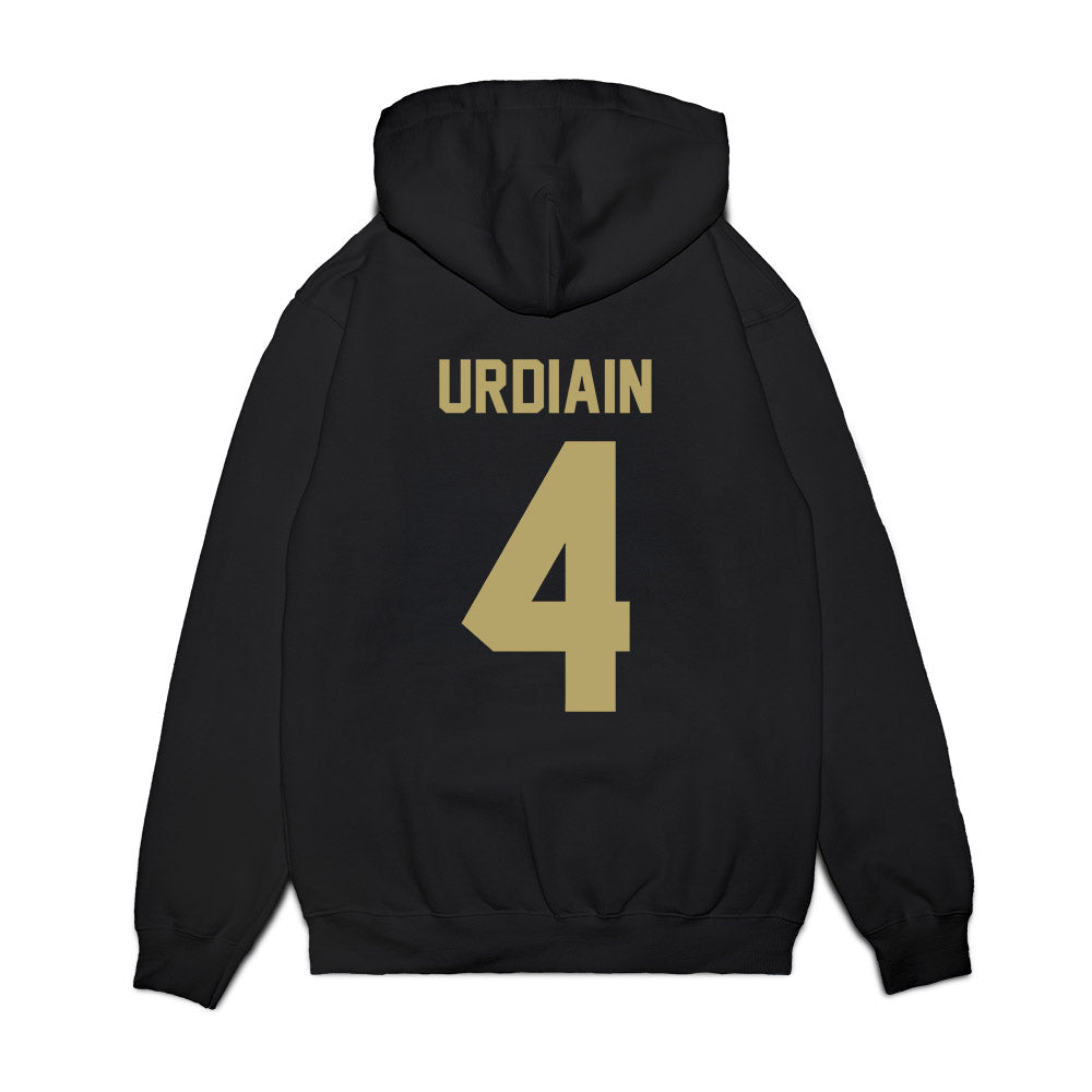 Georgia Tech - NCAA Women's Basketball : Leyre Urdiain - Vintage Premium Hooded Sweatshirt-1