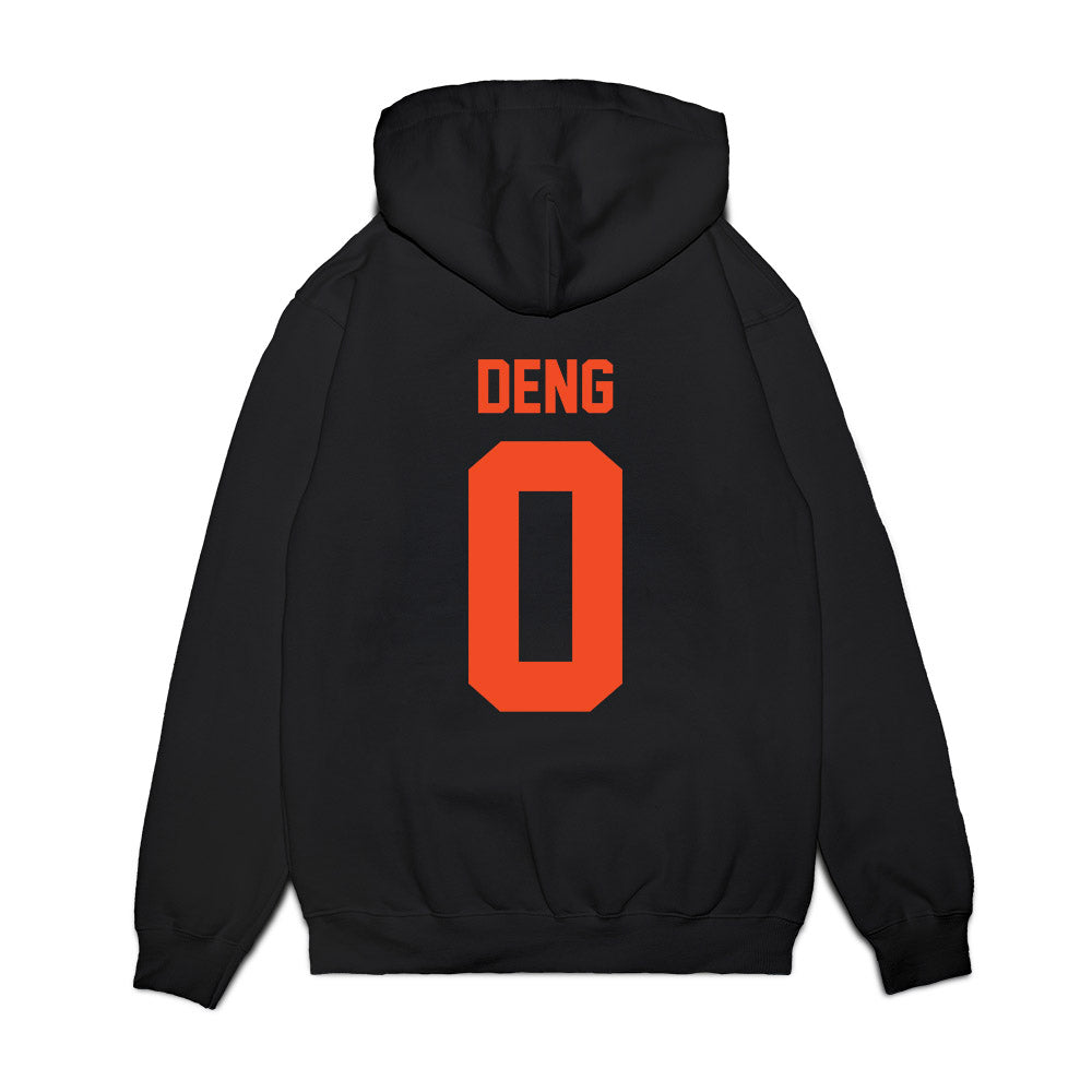 Florida - NCAA Women's Basketball : Sarah Deng - Vintage Basketball Premium Hooded Sweatshirt-1