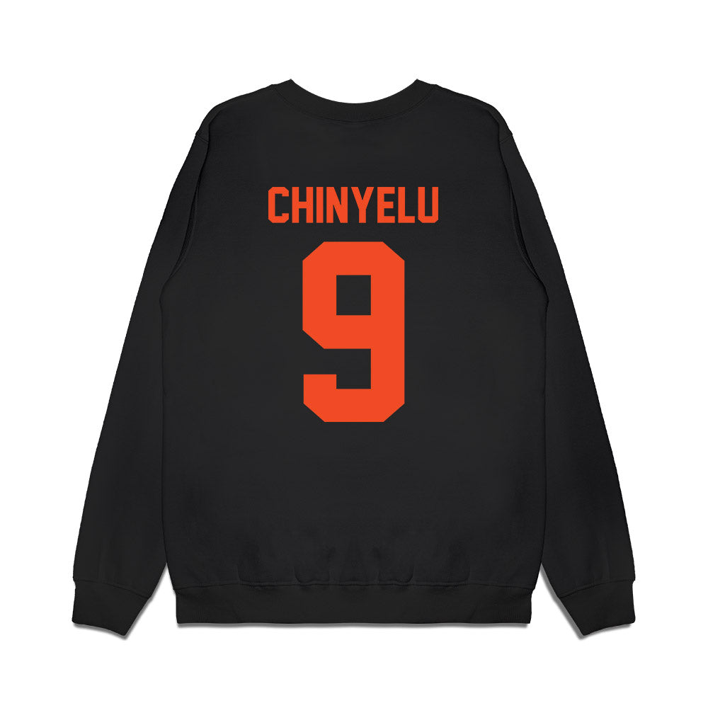Florida - NCAA Men's Basketball : Rueben Chinyelu - Vintage Basketball Premium Crewneck Sweatshirt-1