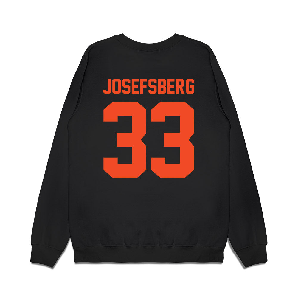 Florida - NCAA Men's Basketball : Cooper Josefsberg - Vintage Basketball Premium Crewneck Sweatshirt-1
