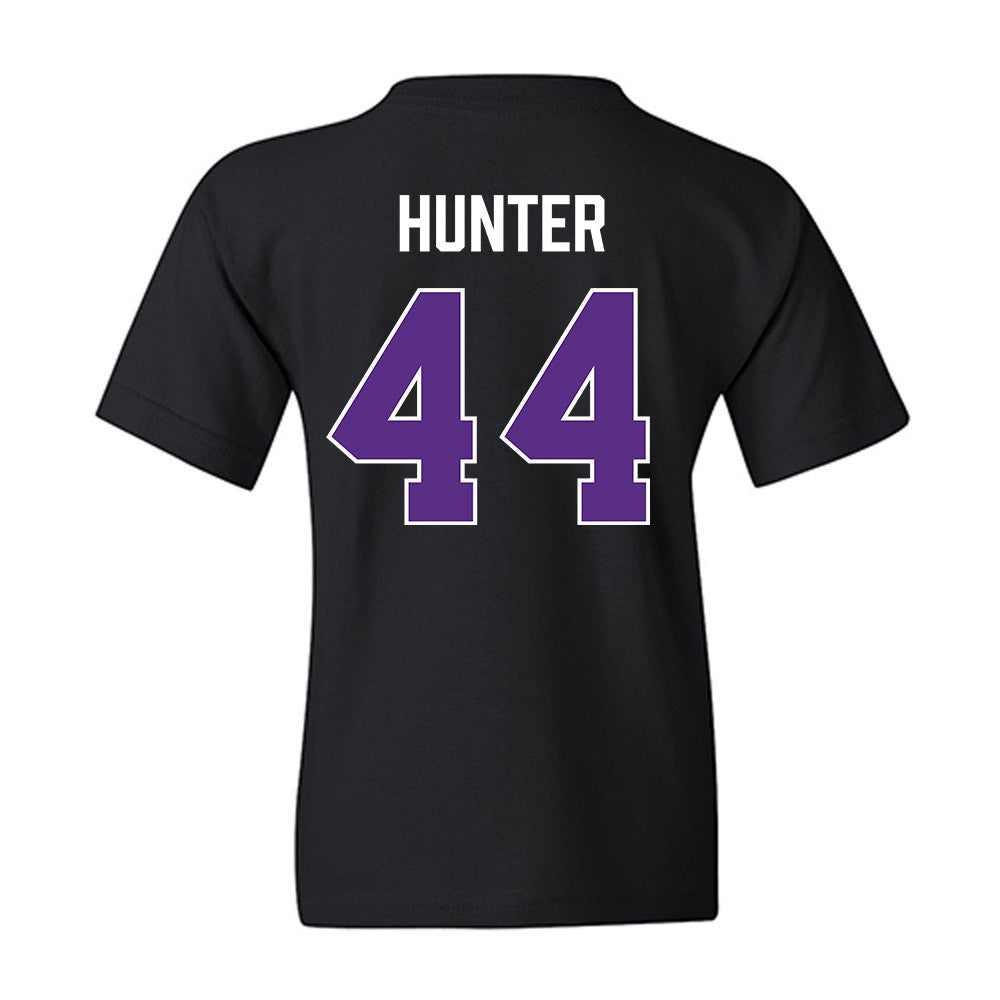 TCU - NCAA Women's Basketball : Emily Hunter - Vintage Basketball Youth T-Shirt-1