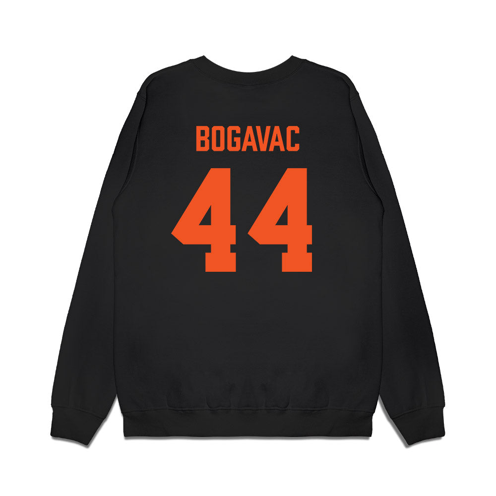 Oklahoma State - NCAA Men's Basketball : Luka Bogavac - Vintage Basketball Premium Crewneck Sweatshirt-1
