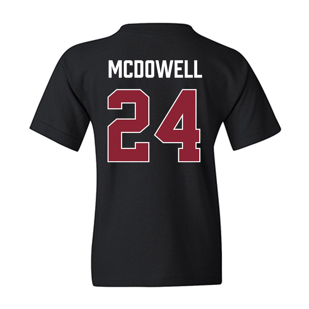 South Carolina - NCAA Women's Basketball : Ayla McDowell - Gamecocks Shersey Youth T-Shirt-1