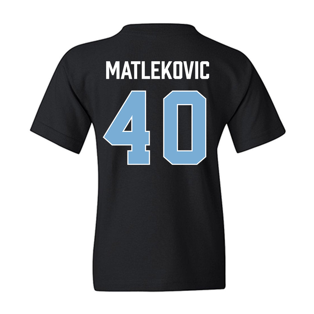 UNC - NCAA Men's Basketball : Ivan Matlekovic - Vintage Shersey Youth T-Shirt-1