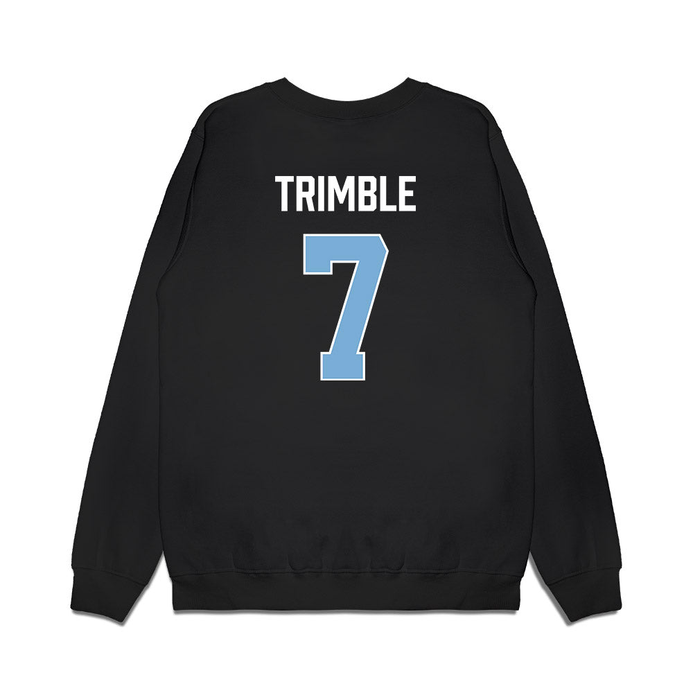 UNC - NCAA Men's Basketball : Seth Trimble - Vintage Shersey Premium Crewneck Sweatshirt-1