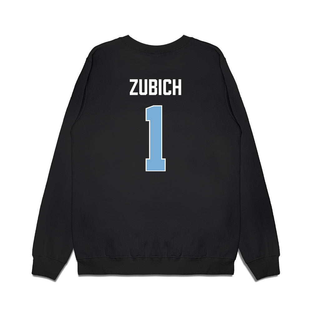 UNC - NCAA Women's Basketball : Jordan Zubich - Vintage Shersey Premium Crewneck Sweatshirt-1