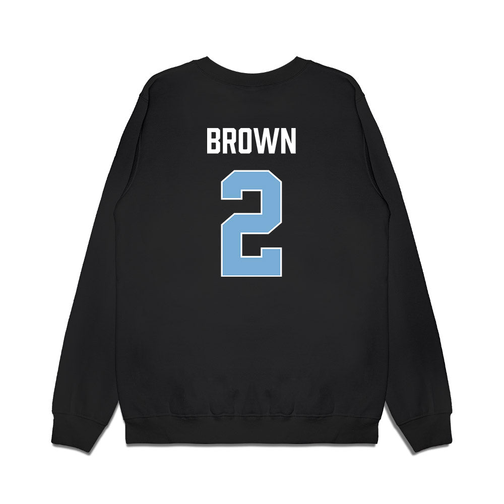 UNC - NCAA Men's Basketball : James Brown - Vintage Shersey Premium Crewneck Sweatshirt-1