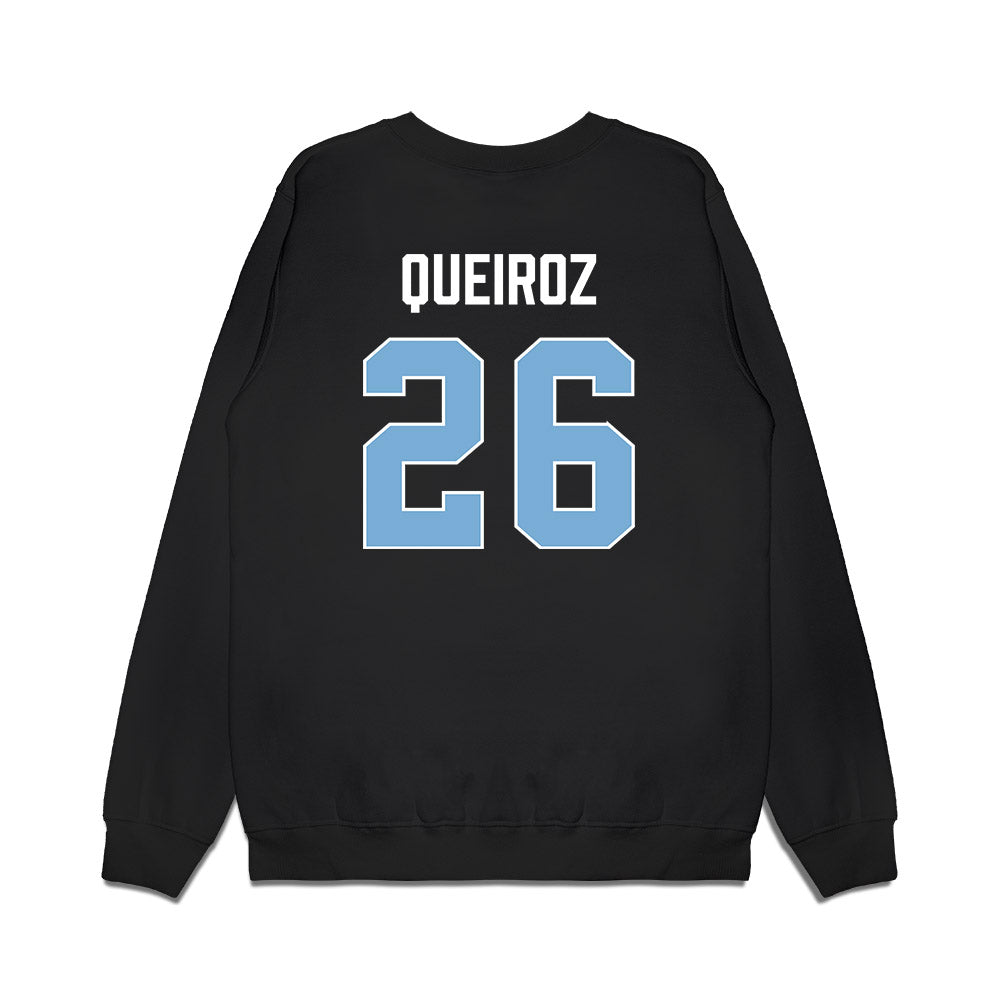 UNC - NCAA Women's Basketball : Taissa Queiroz - Vintage Shersey Premium Crewneck Sweatshirt-1