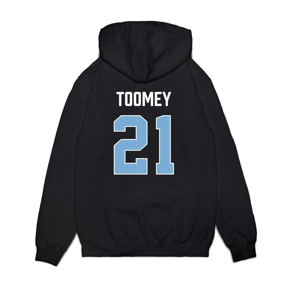 UNC - NCAA Women's Basketball : Ciera Toomey - Vintage Shersey Premium Hooded Sweatshirt-1