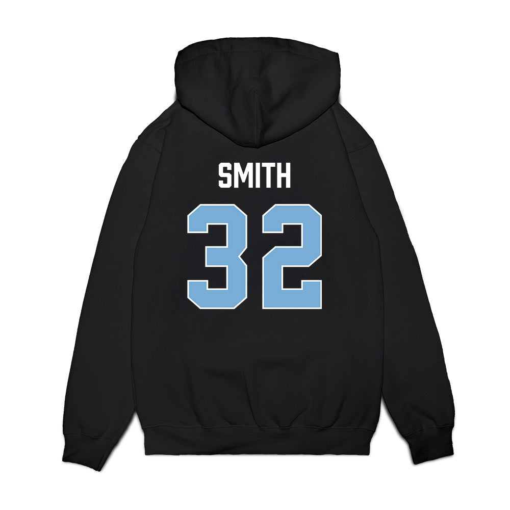 UNC - NCAA Men's Basketball : Evan Smith - Vintage Shersey Premium Hooded Sweatshirt-1