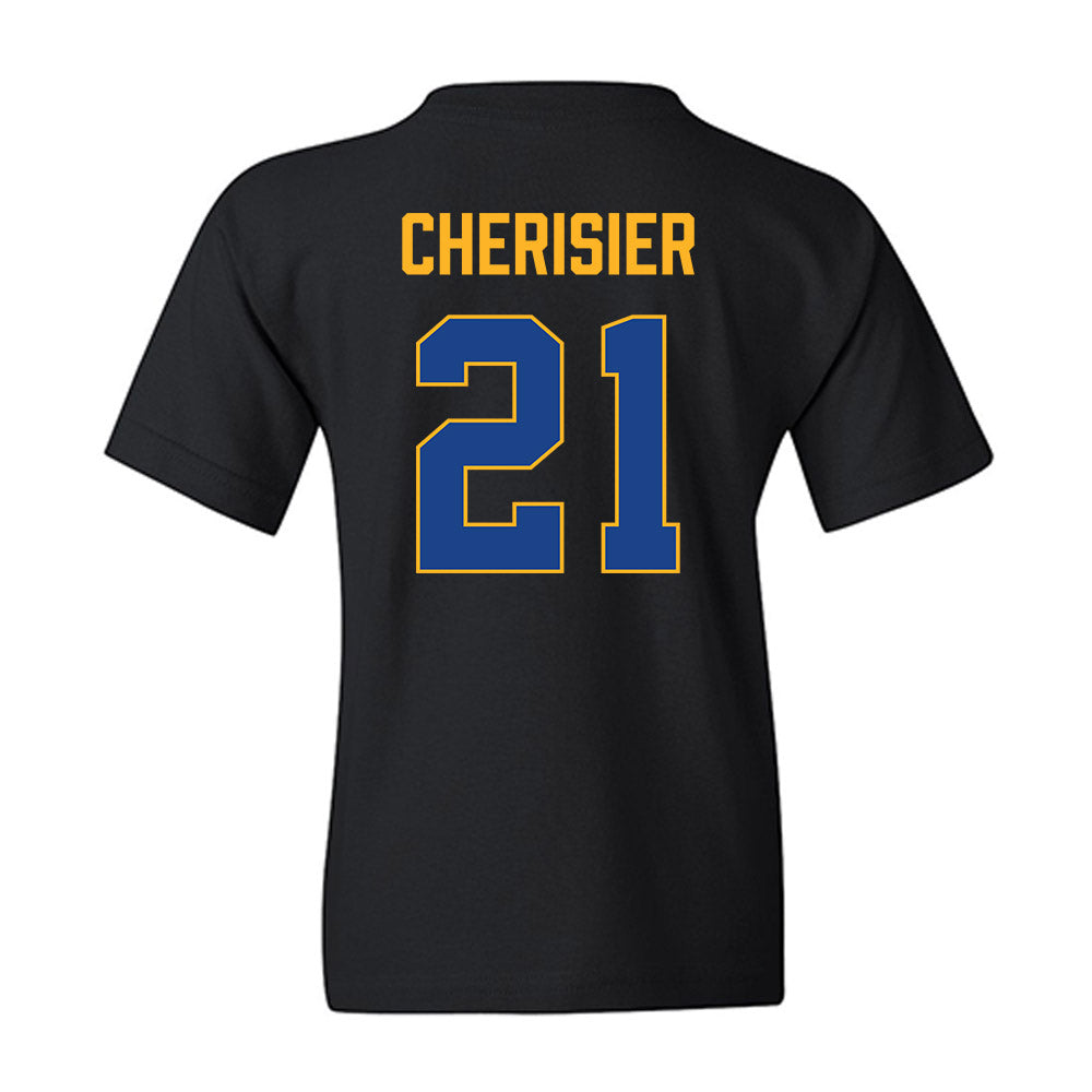 Pittsburgh - NCAA Women's Basketball : Andea Cherisier - Vintage Shersey Youth T-Shirt-1