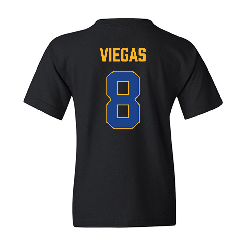 Pittsburgh - NCAA Women's Basketball : Carla Viegas - Vintage Shersey Youth T-Shirt-1