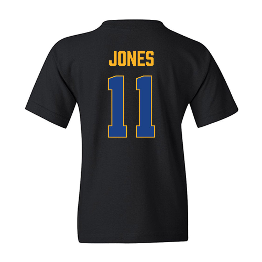 Pittsburgh - NCAA Women's Basketball : Angel Jones - Vintage Shersey Youth T-Shirt-1